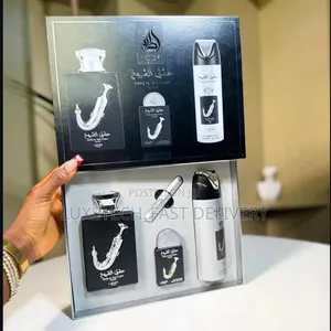 Seti ya Manukato ya Lattafa Ishq Al Shuyukh Silver