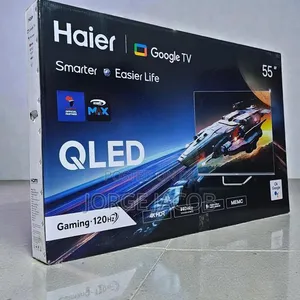 Haier 55-Inch QLED Google TV 4K HDR Smart TV 120Hz