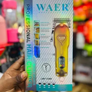 Waer Professional WA-0172 Rechargeable Hair Clipper Set