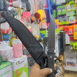 Kisu cha Kujilinda cha Fixed-Blade Tactical
