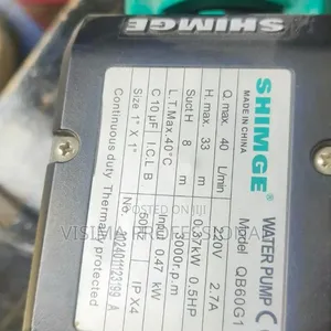 0.5 HP Shimge Surface Pump